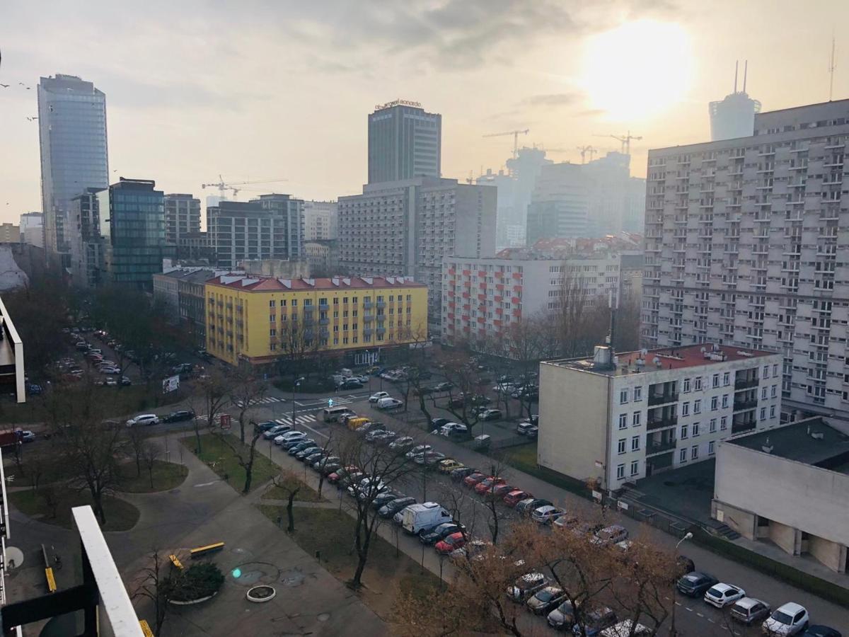 Ferienwohnung Chlodna Warschau Exterior foto